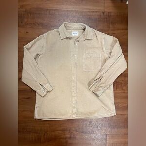 Aritzia Wilfred Free Corduroy Shirt